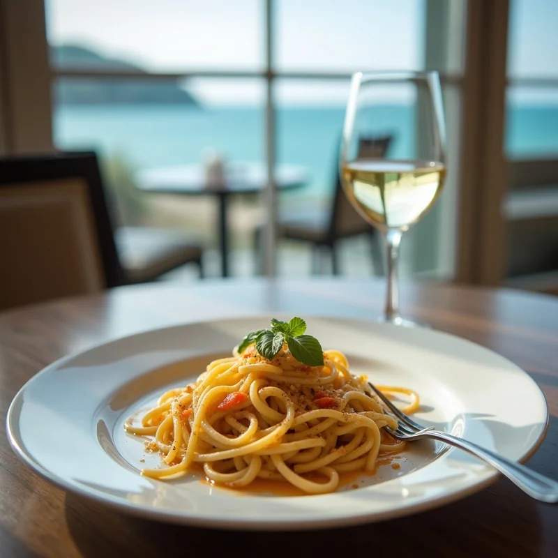 Fine dining table setting