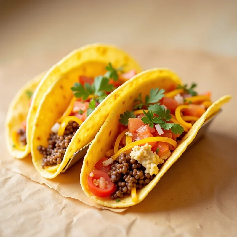 Menu tacos